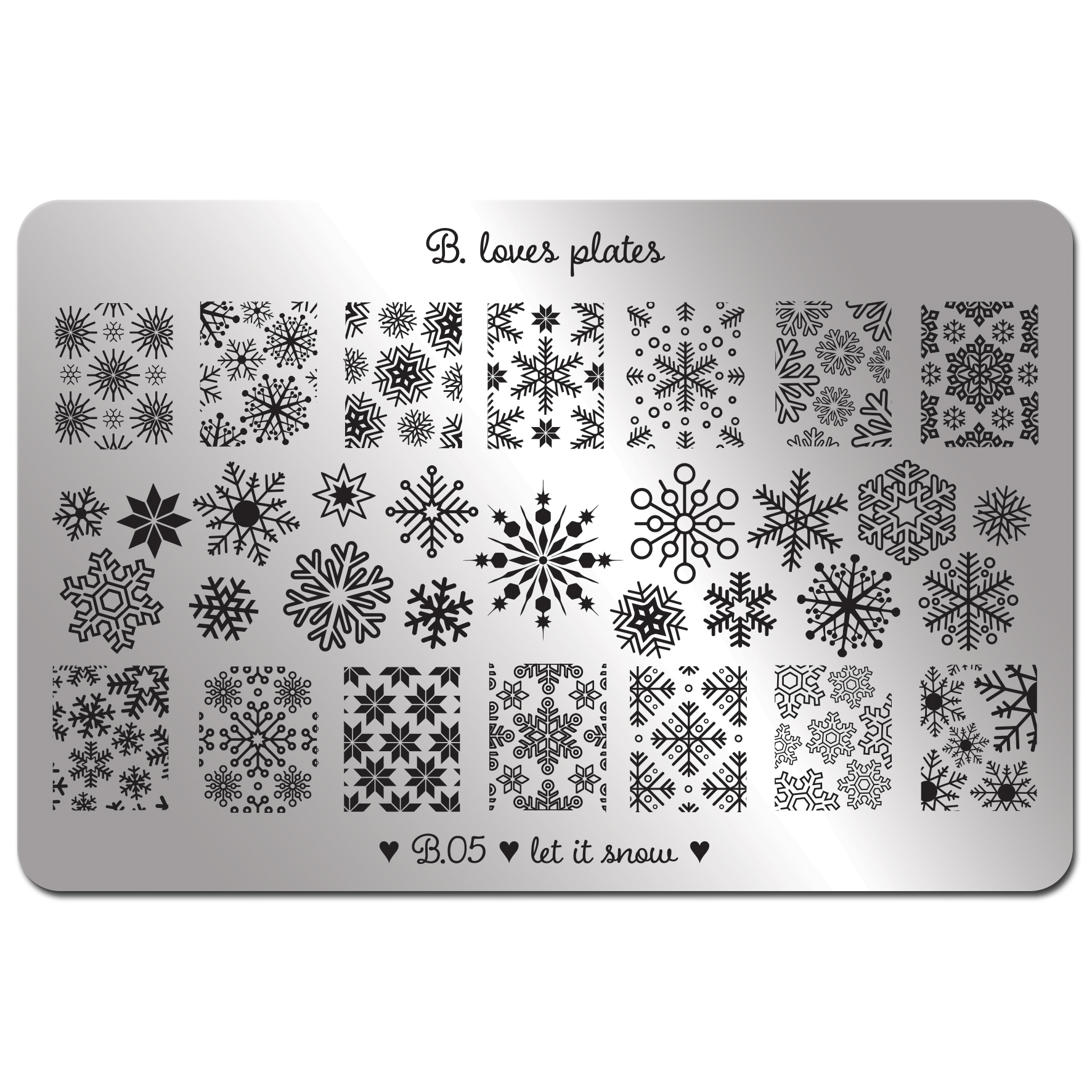 B-loves-plates-B05-let-it-snow-plytki-do-stempli-stamping-kwadrat