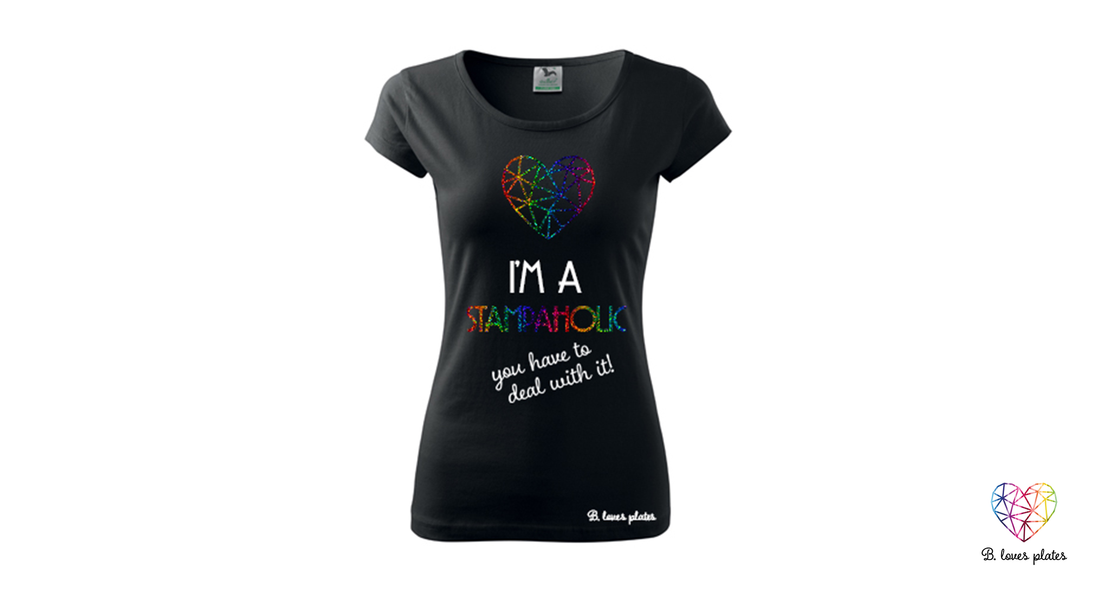 b-loves-plates-rainbow-t-shirt-teczowa-koszulka-holo-holosexual-czarna-black-plytki-stamping-nails-nail-art-stempelki-2